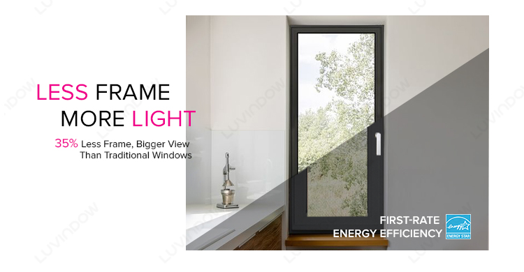 Slim Profile Tilt Turn Window System