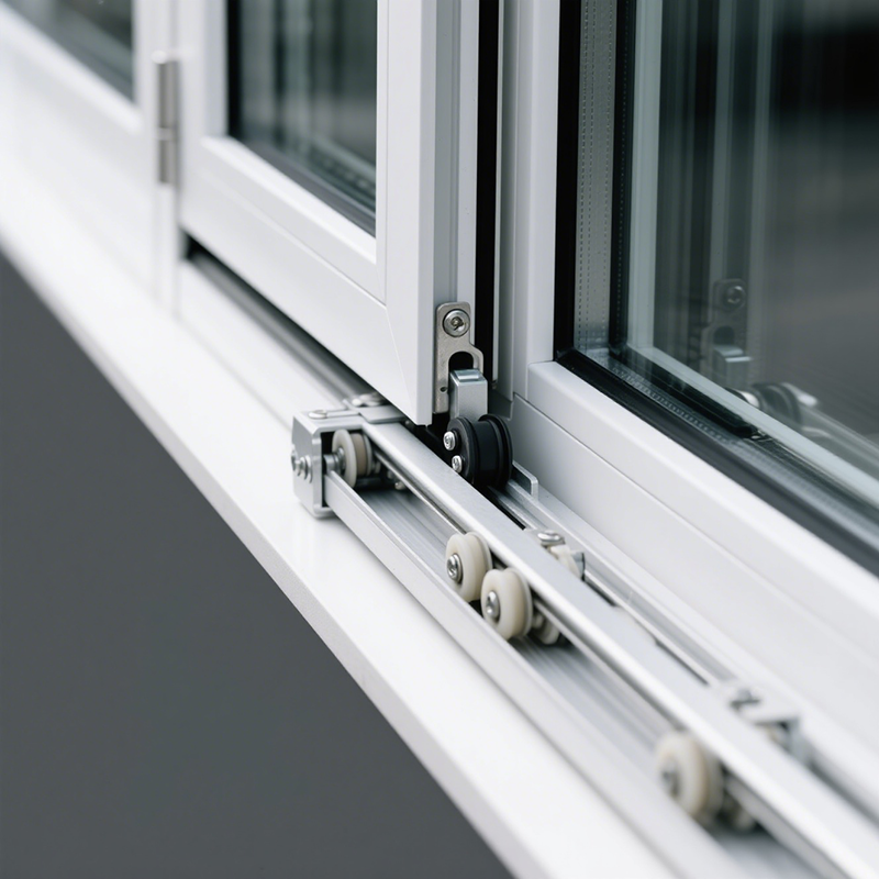 Aluminum Double-layer Tempered Glass Windows and Aluminum Sliding Windows Are Suitable for Family Apartments with Grille Designs
