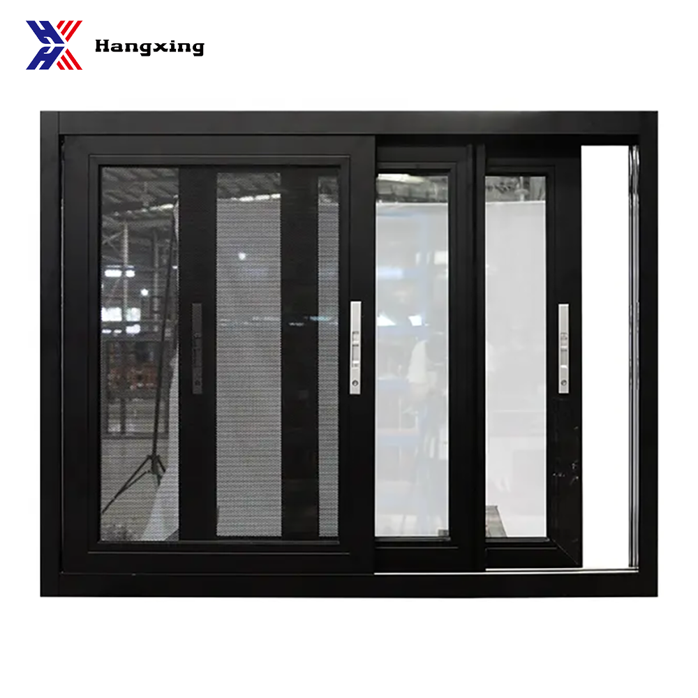 Residential Aluminum Casement Windows Modern Design Double Glazed Custom Color Windows