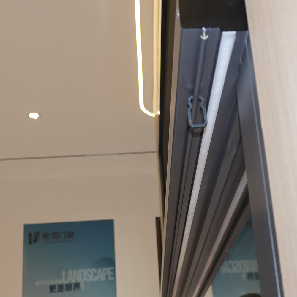 High Quality Automatic Electric Lift Anti-Theft Sliding Glass Window Anti-Pinching for Apartments Smart Aluminum Alloy