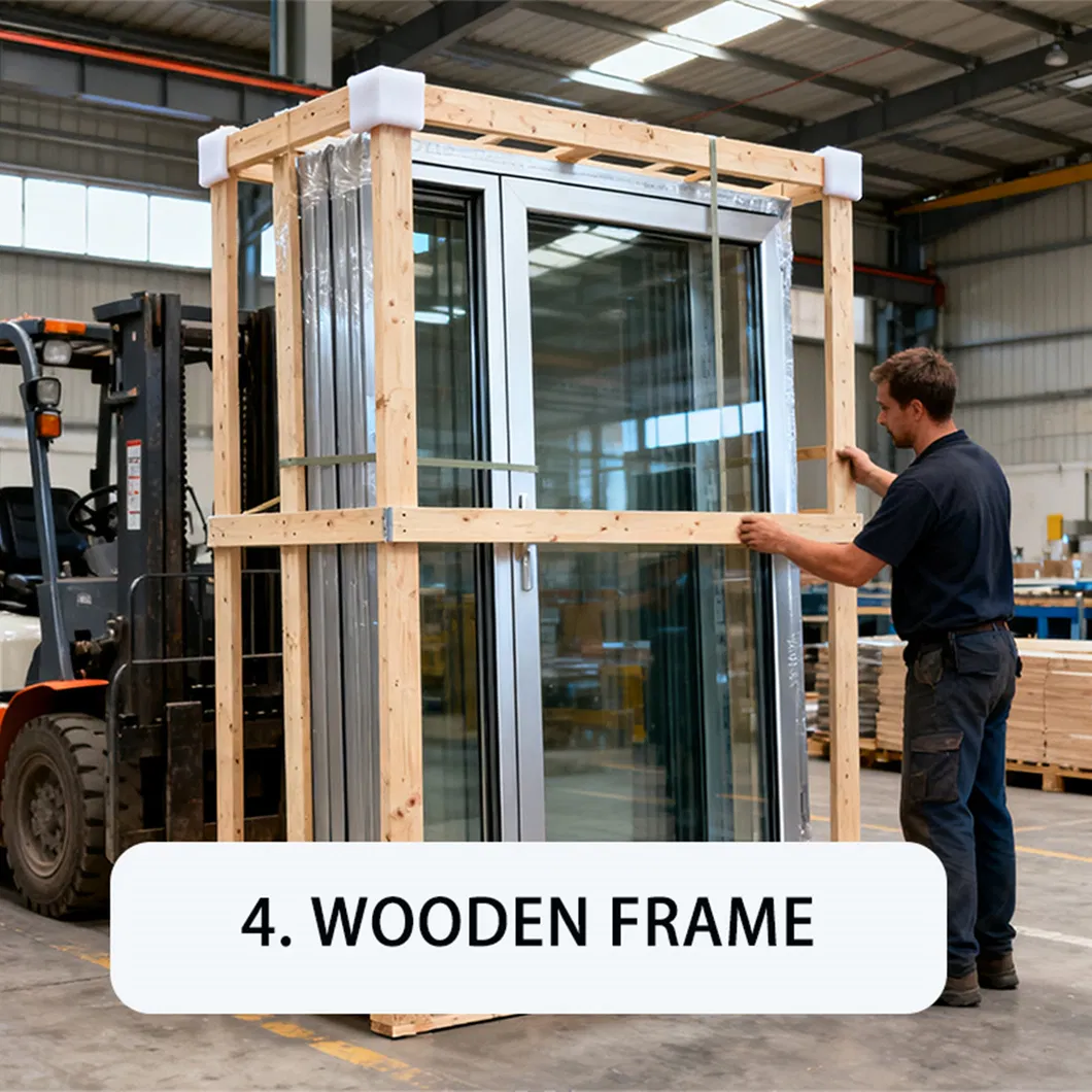 Low-Maintenance No-Rust No-Deformation Easy-Handling Commercial-Residential Standard Aluminum Doors and Windows