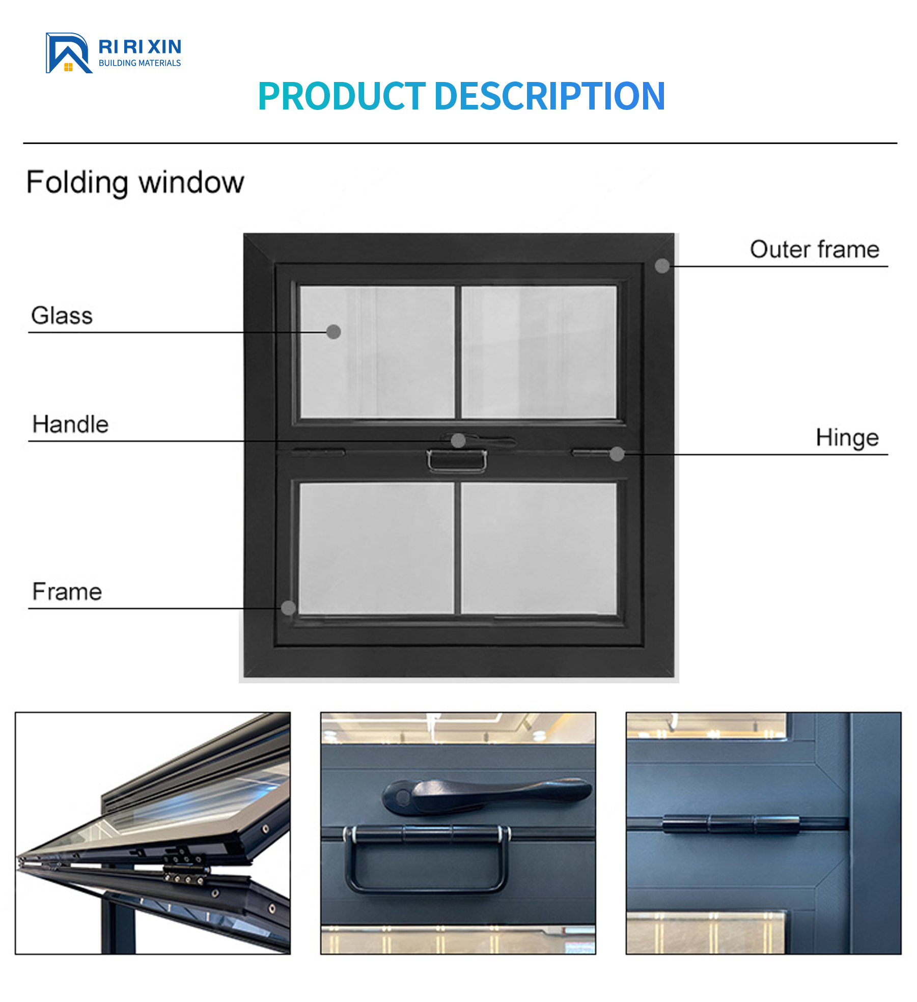 Aluminum Sliding Window Details 3