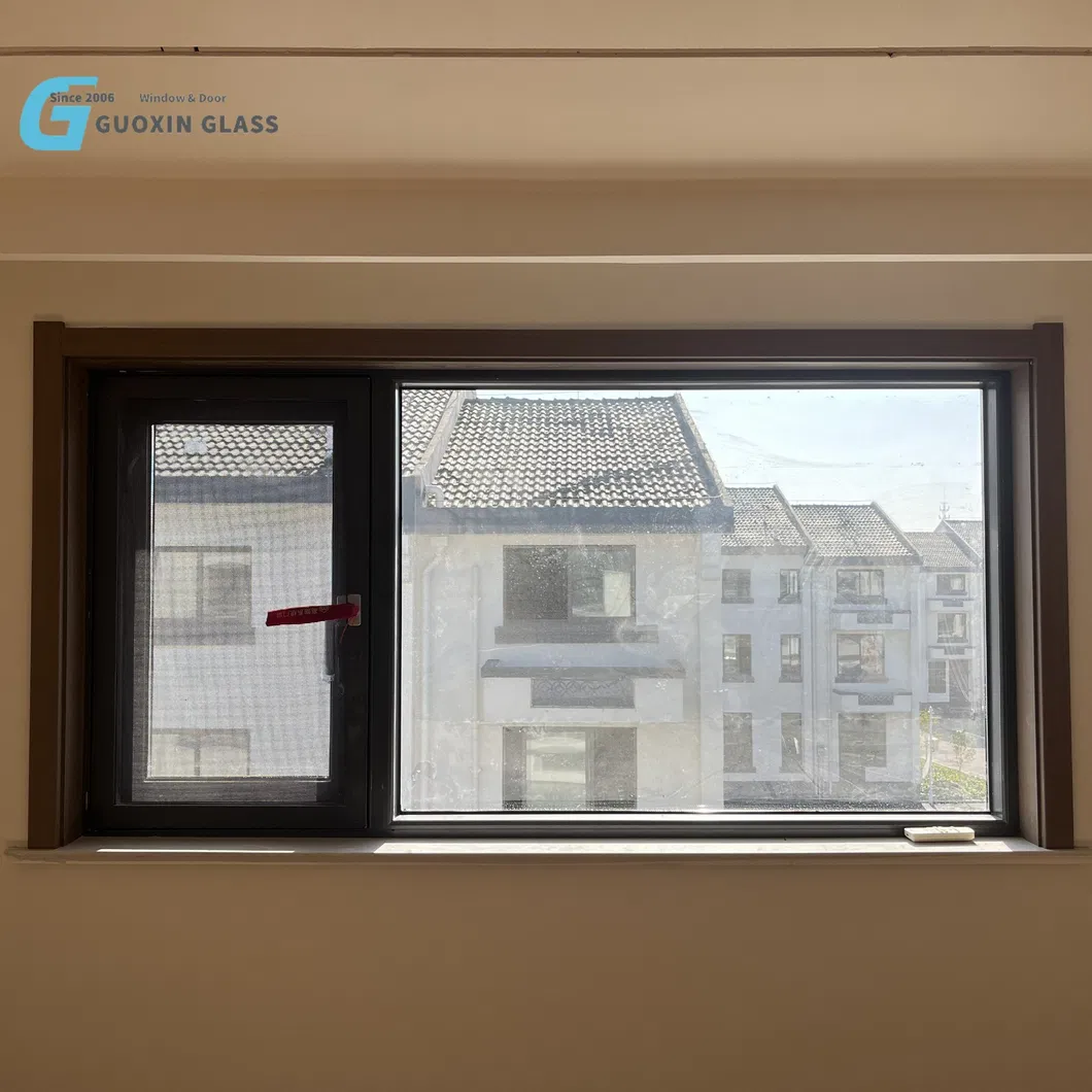 High-Performance Waterproof Aluminum Fixed Window with Custom Insulation