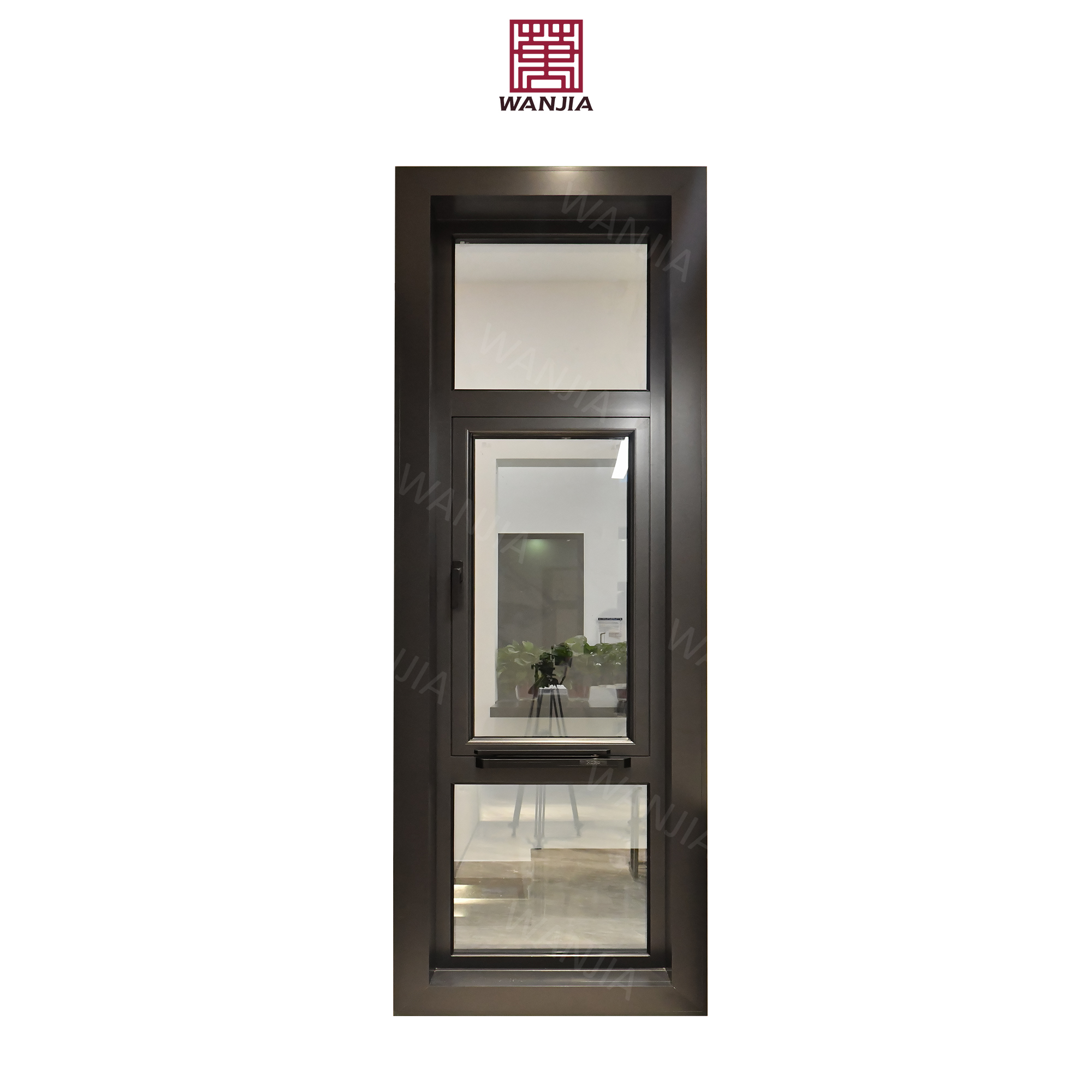 Latest Technique Interior Smart Home Smart Electric Hurricane Impact Casement windows Aluminum Window