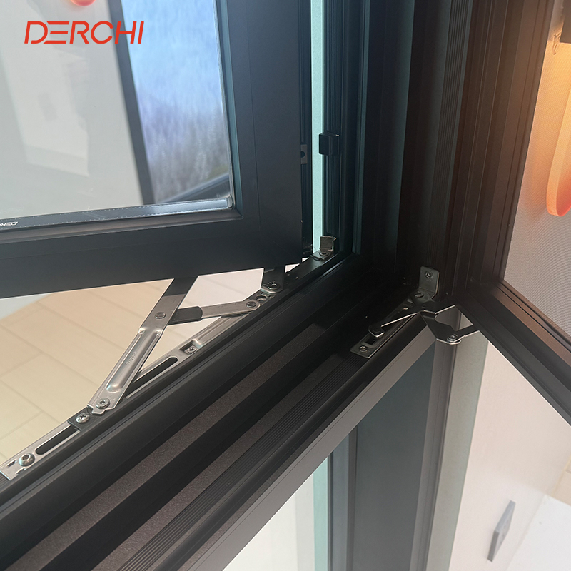 Minimalism Series Window Ultra Double Glass Aluminum Alloy Line Fixed Slimline Window Slim Profile Aluminium Casement Windows