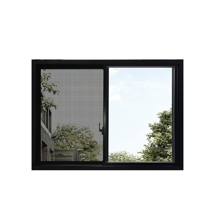 Customized Sliding Window with Heat Resistant Glass and Minimal Aluminum Profile for Villas