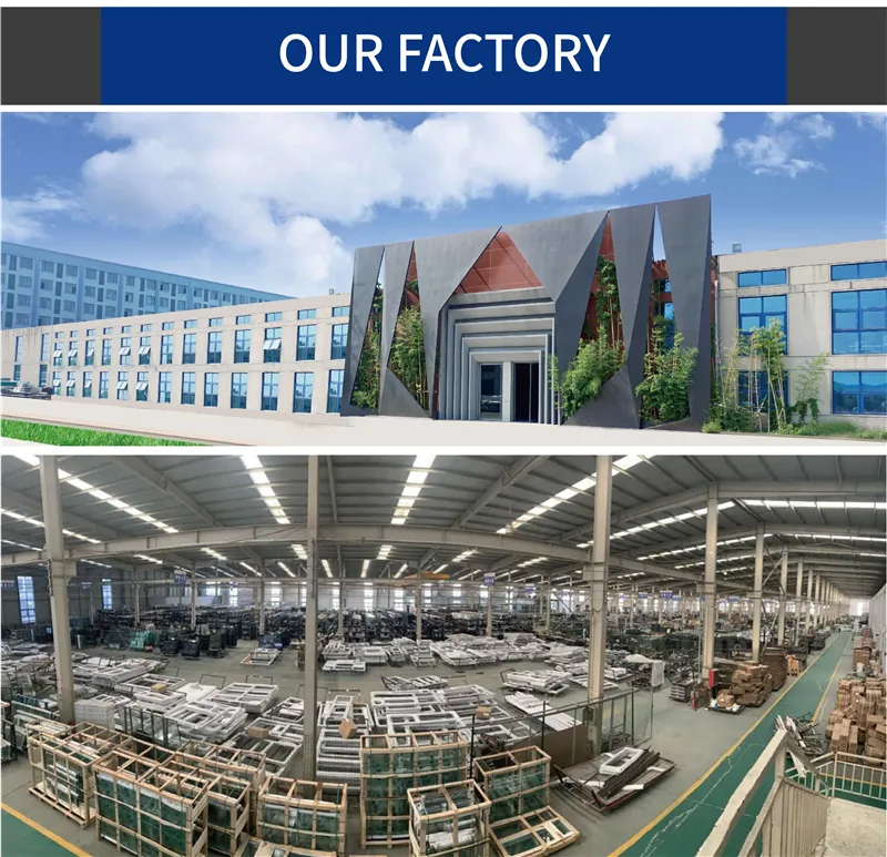 Thermal Break Picture Windows Interior Soundproof Glass Aluminum Fixed Windows