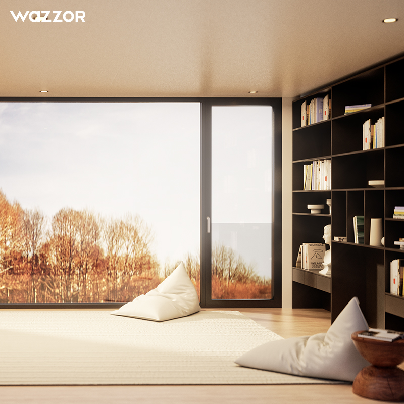 Wazzor Aluminum Window Manufacturers High-Quality Typhoon-Resistant And Energy-Saving Casement Windows Soundproof Windows