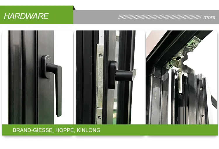 Aluminium Casement Window Section View