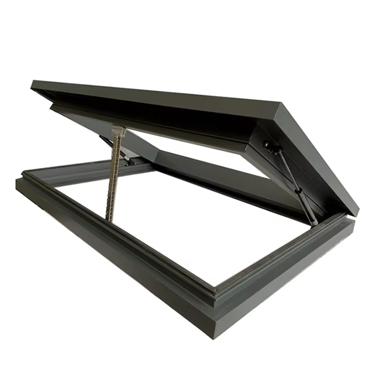 Modern Style Smart Aluminum Glazing Skylight Window Automatic Skylight Roof Window