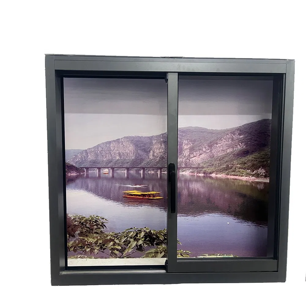 Modern Aluminum/Aluminium Folding Awning Sliding Casement Window with Double Glass and Energy Efficient