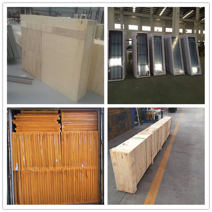 As2047 Cheap Aluminum Bifold Glass Windows Thermal Break Aluminum Folding Window