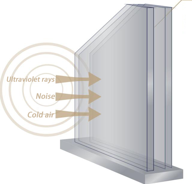 Insulated Glass Feature