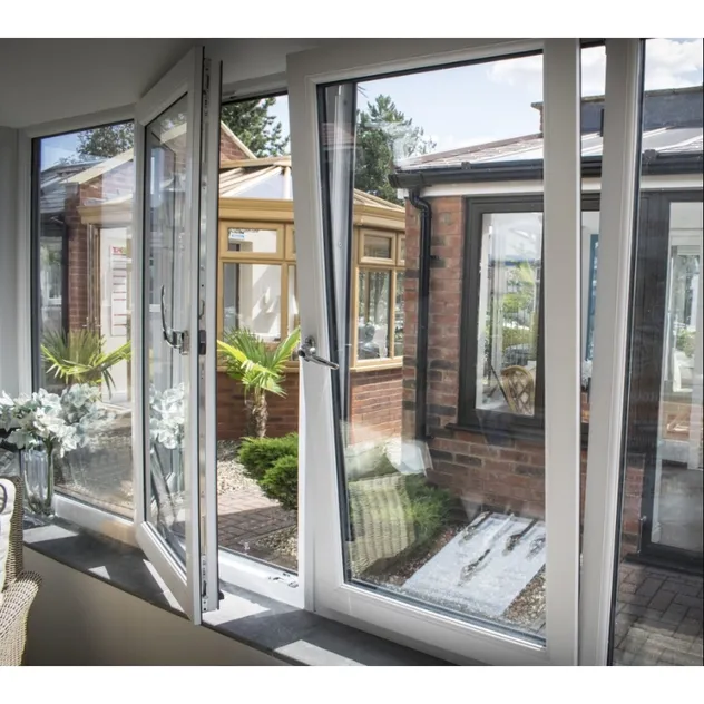 Custom Color Match Aluminum Alloy Doors and Windows for Architectural Design Harmony