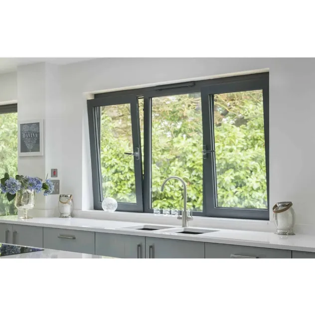Custom Color Match Aluminum Alloy Doors and Windows for Architectural Design Harmony
