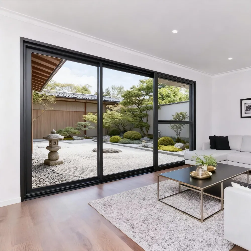 Low-Maintenance No-Rust No-Deformation Easy-Handling Commercial-Residential Standard Aluminum Doors and Windows