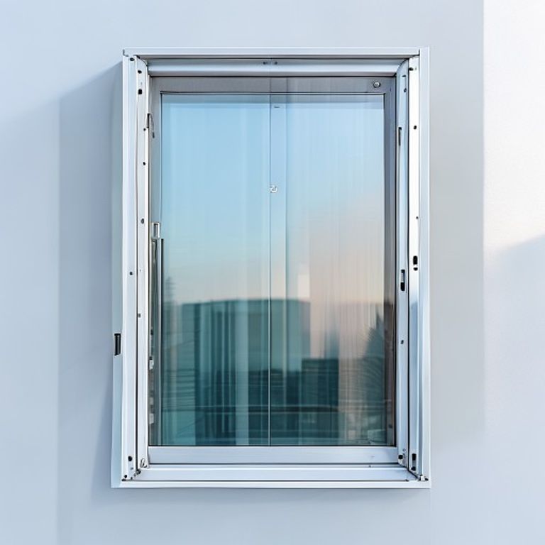Custom Size Sliding Aluminum Window with Powder Coating Wood Grain Finish for Luxury Residence