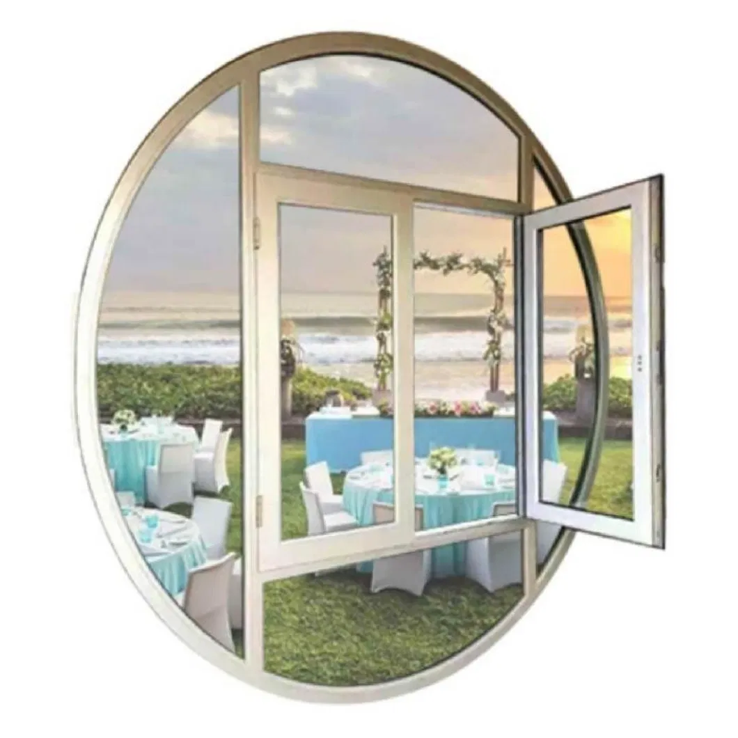 Flat curved doors and windows