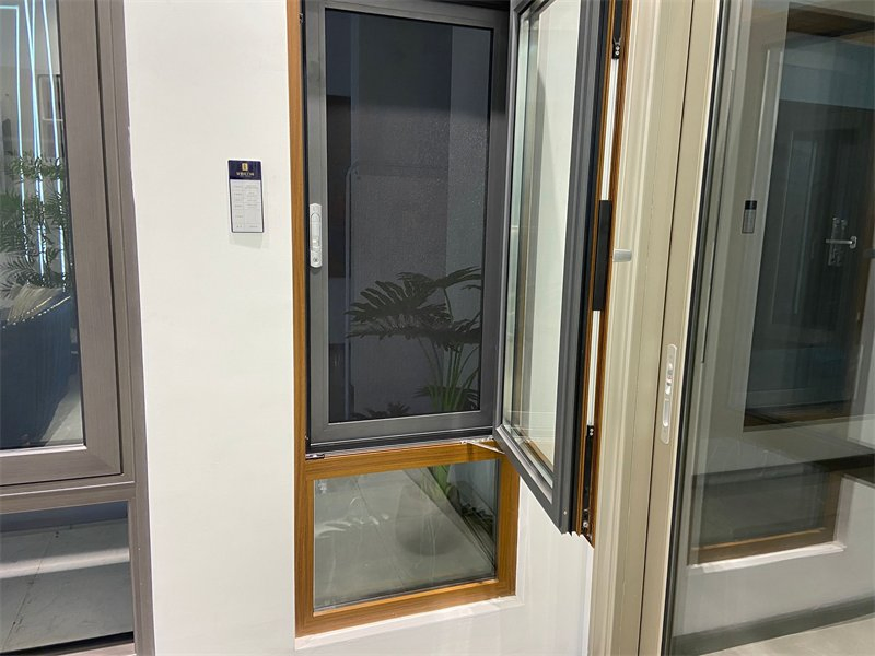 Modern Popular Aluminium Soundproof Windows Aluminum Energy Efficient Casement Window
