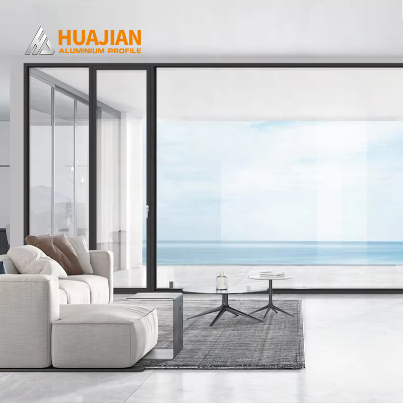 Industrial Grade Aluminum Finished Doors and Windows Fireproof Impact-Resistant Triple Glazing Windows