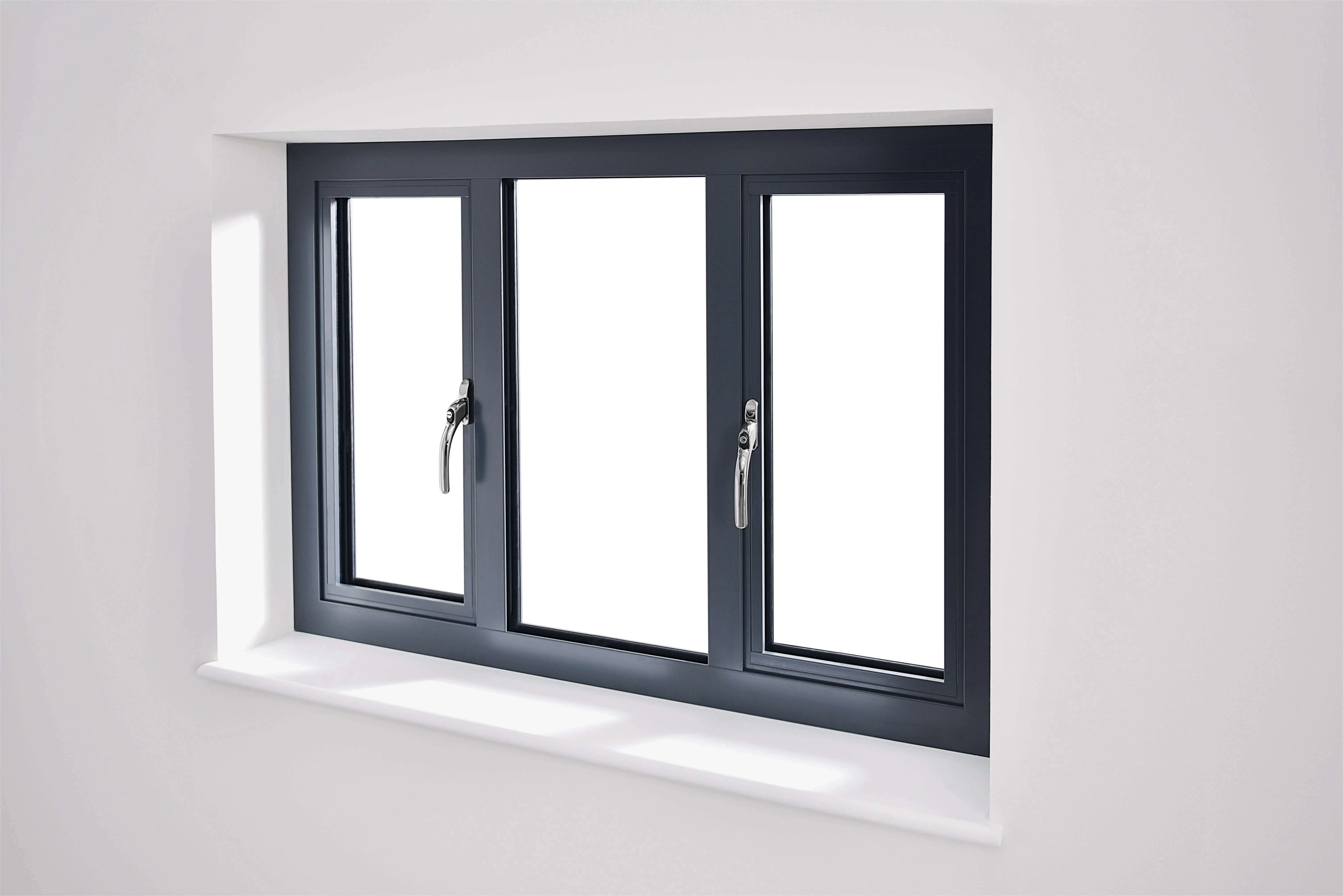 Australia As2047 Standard Individual Series Aluminum Awning Sliding Casement Round Double Glass Aluminium Window