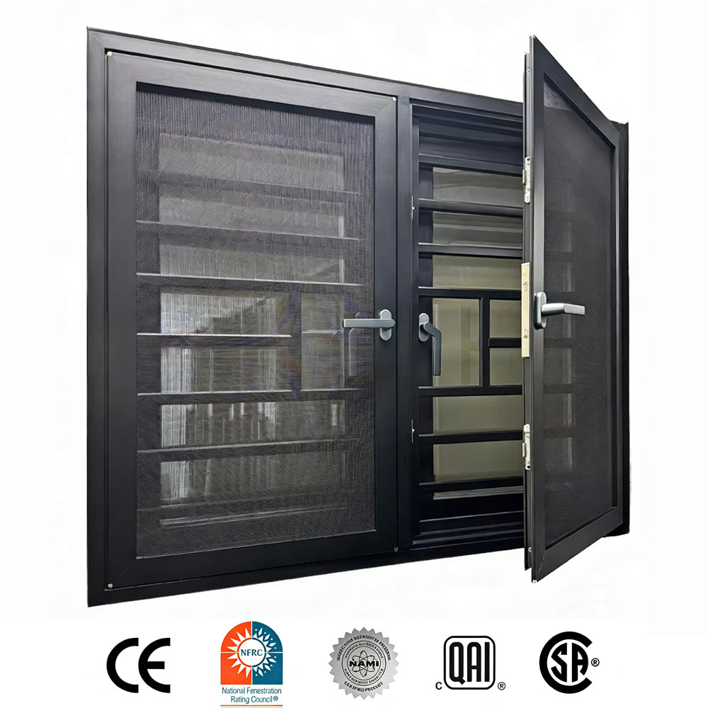 Standards High Quality Residential System Villas Residential Casement Aluminum windows for Houses