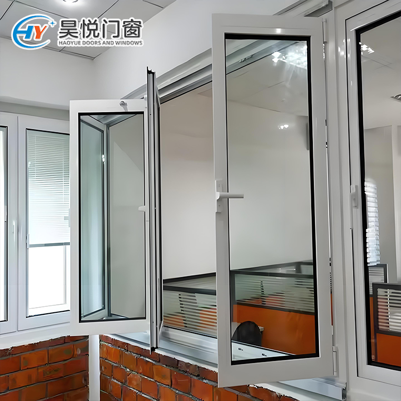 Industrial Grade Aluminum Sliding Folding Window With Enhanced Sound Insulation and Heat Proof Capability