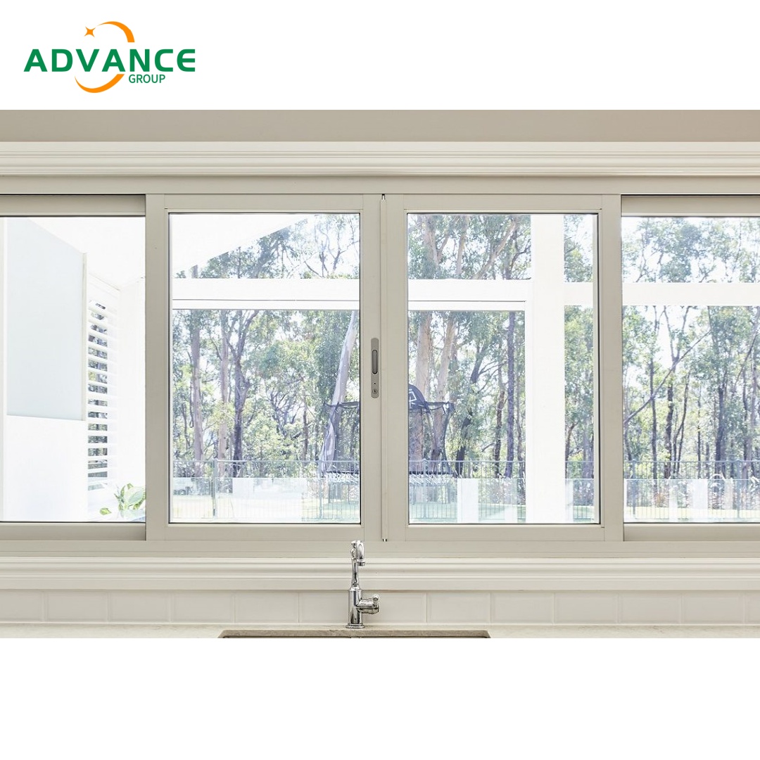 Heavy Duty Commercial Grade Aluminum Sliding Window for Store Fronts and High Rises High Wind Pressure Resistance Fenestral