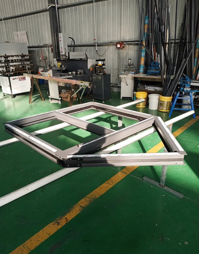 Energy-Efficient Aluminum Alloy Window for Modern Home Design