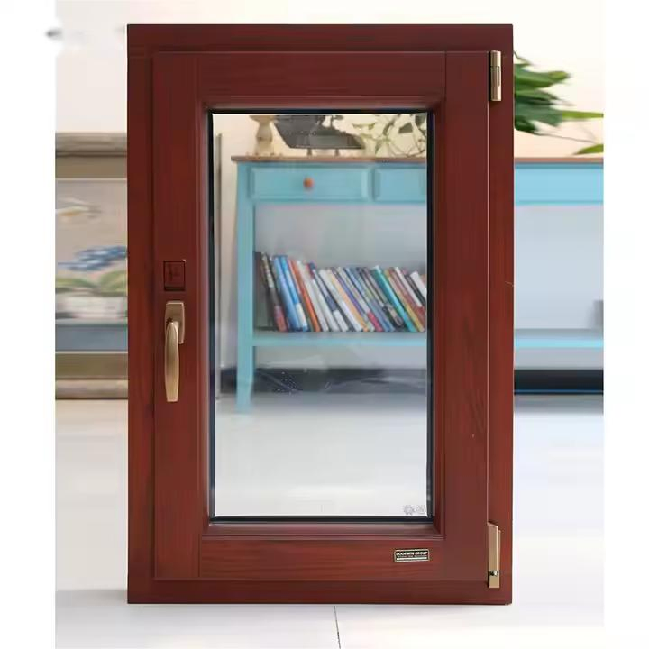 Modern Simple Designs Cheap House Windows for Sale Hurricane Impact Resistant Wood Aluminium Casement Window
