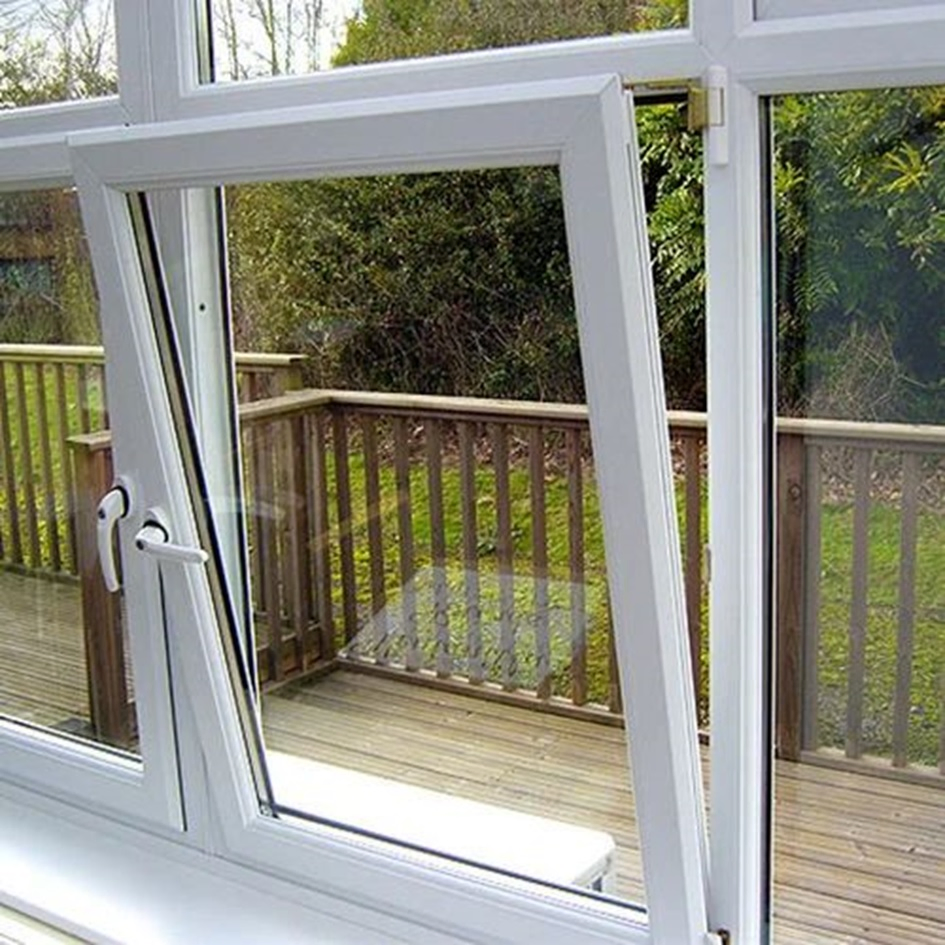Customize Kinds of Retractable Roller Swing or Tilt Turn Glass Casement Aluminum Window