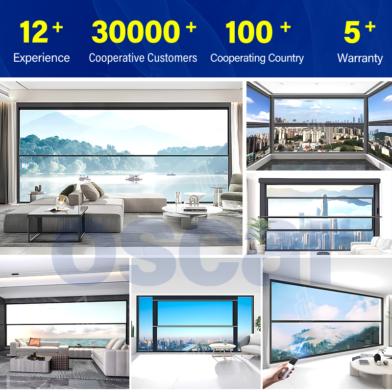 High Quality Custom Aluminium Sliding &amp; Casement Windows with Fixed Glazing Home Office Shop Lift up Window