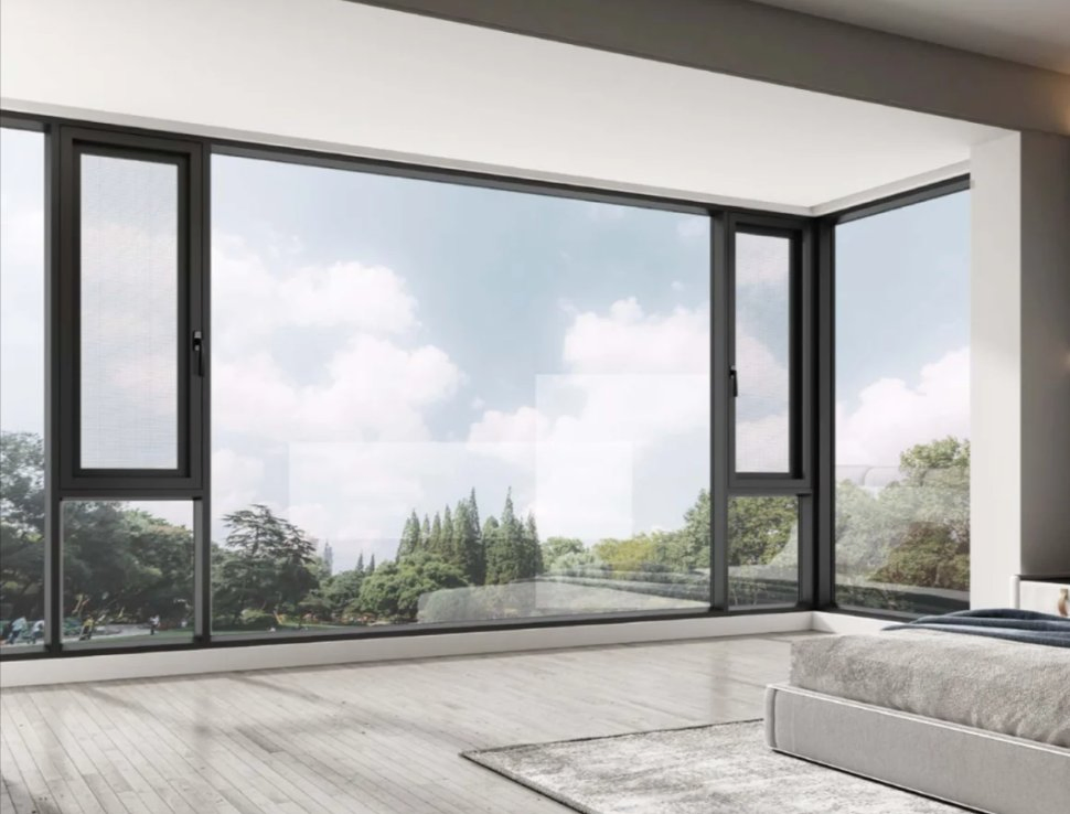 Energy-Efficient Aluminum Alloy Window for Modern Home Design