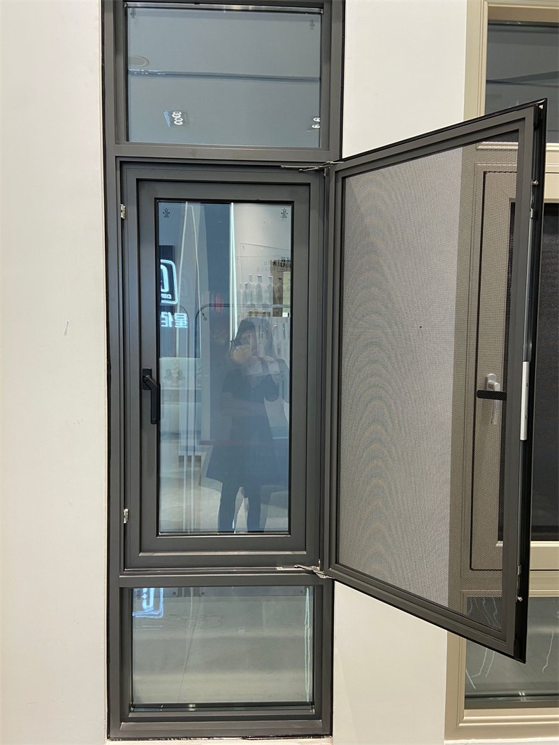 Modern Popular Aluminium Soundproof Windows Aluminum Energy Efficient Casement Window