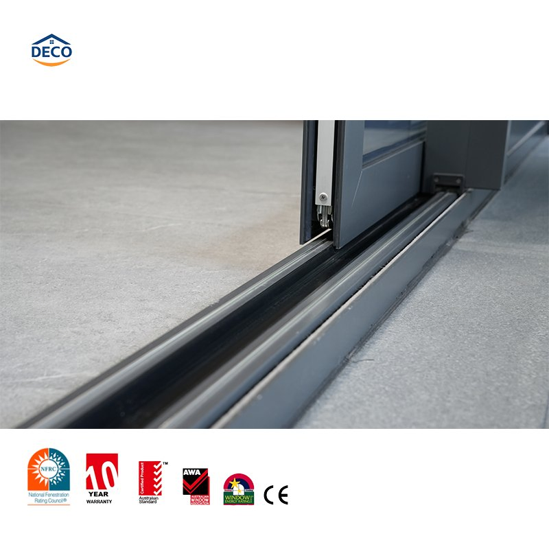 Hurricane Proof Impact Resistant Sliding Heat Insulation Aluminum Windows and Doors