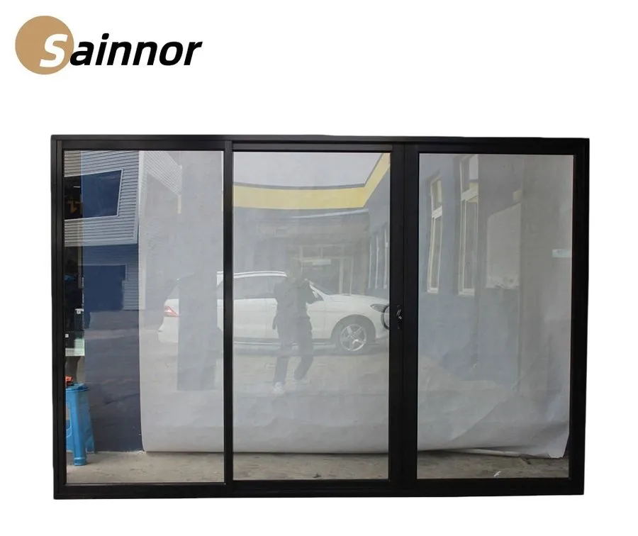 OEM High Quality Hurricane-Resistant Impact Anti-Theft Thermal Break Aluminum Alloy Frame Casement Windows with Double Glass for House