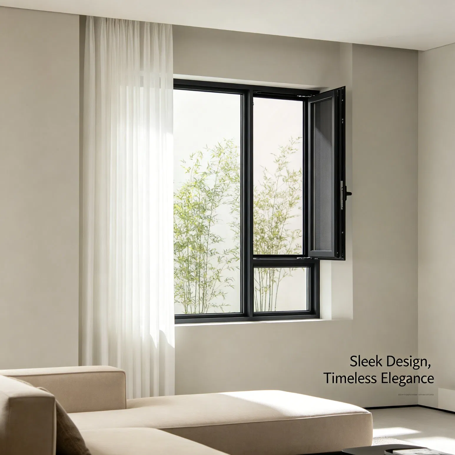 Supplier Direct Commercial Aluminium Soundproof Double Glazed Thermal Break Architectural Durable Premium Tempered Glass Building Glass Window