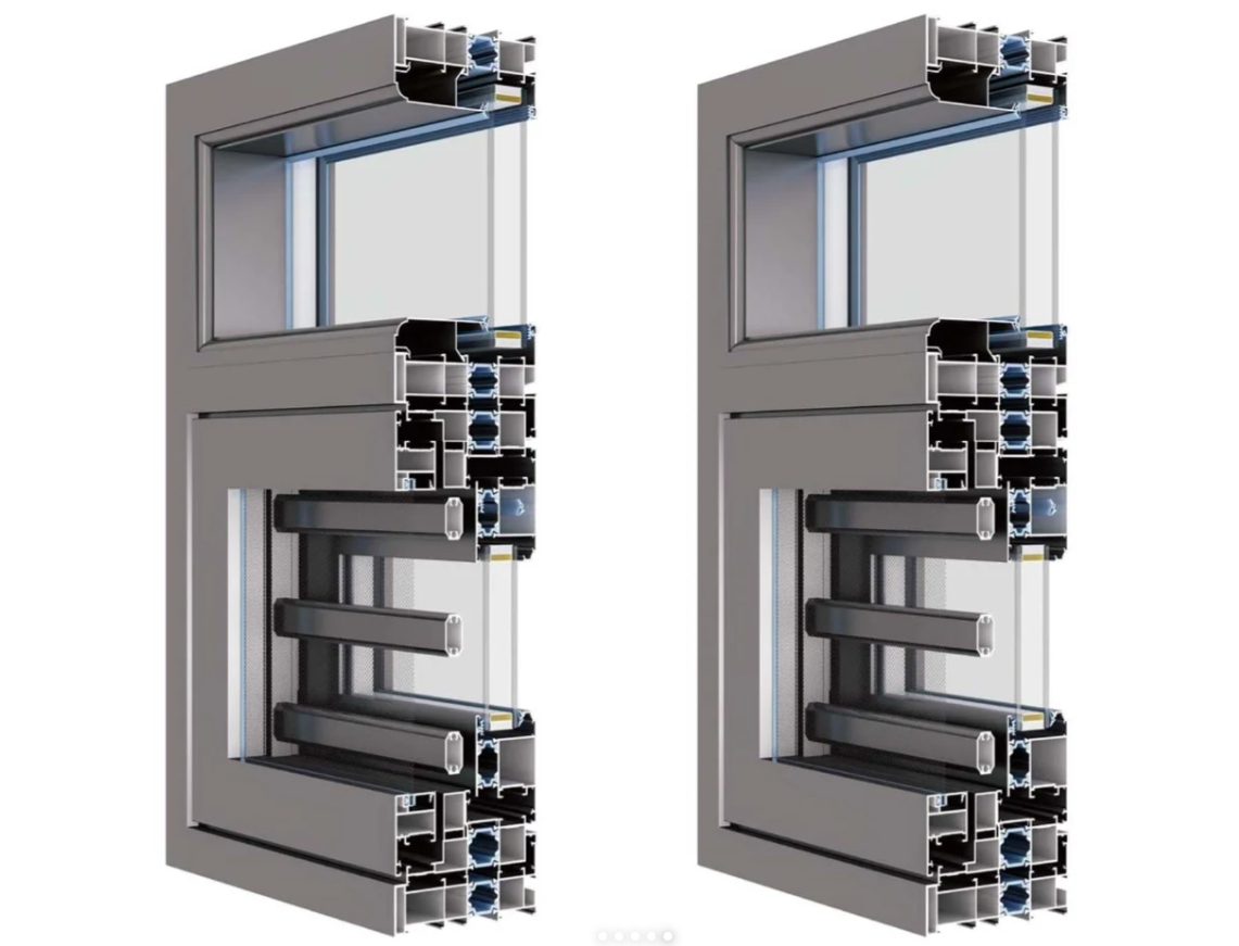 Energy-Efficient Aluminum Alloy Window for Modern Home Design