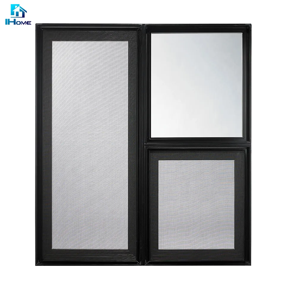 Hurricane-Resistant Plastic Aluminium Windows, Aluminium Casement Window
