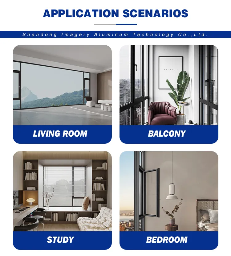 Customized Aluminum Casement Windows