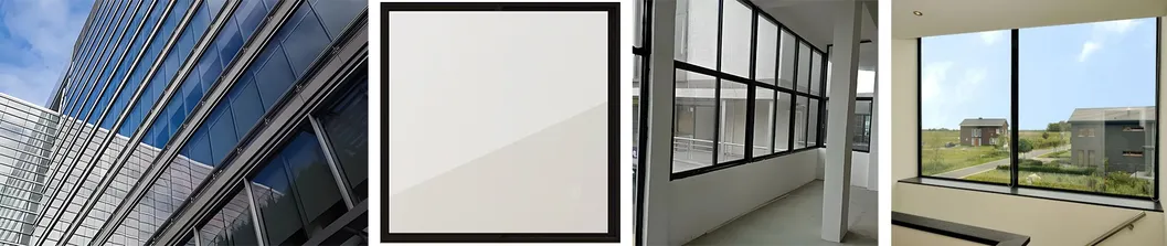 Large Fixed Glass Aluminum Floor-to-Ceiling Super Large Viewing Window for Villa