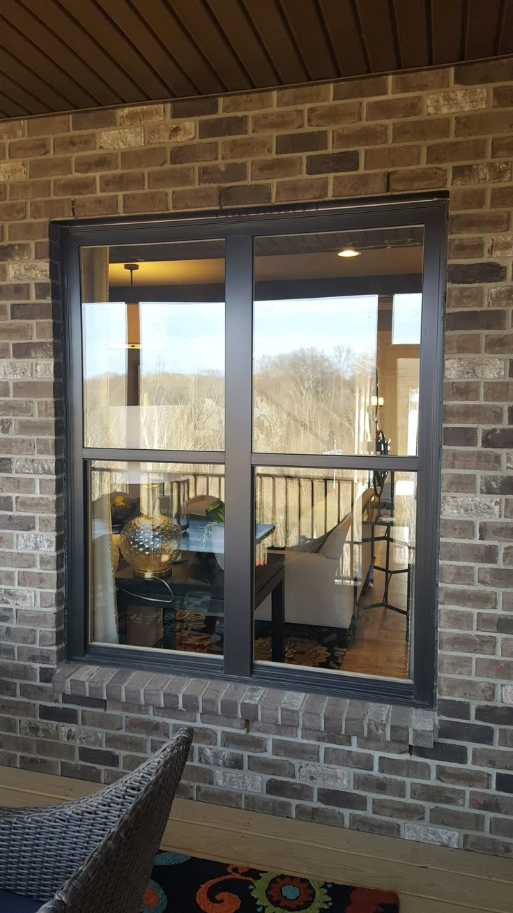 Hurricane-Impact Resistant Security Aluminum Window with Screen Window