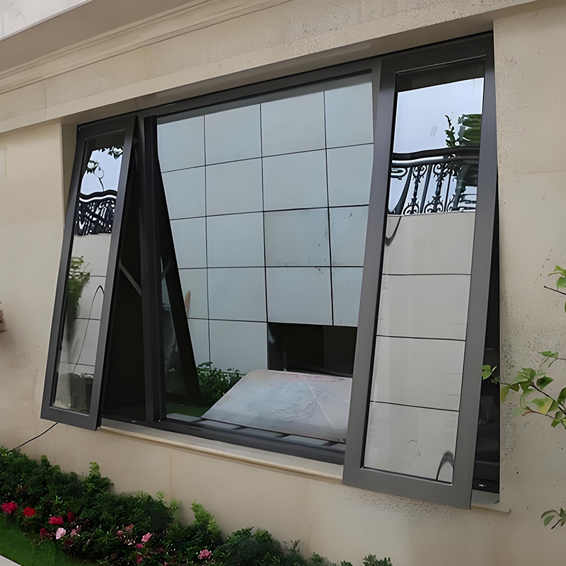 Ksow75 Thermal Break Aluminium Alloy Metal Top-Hung Awning Casement Window for House