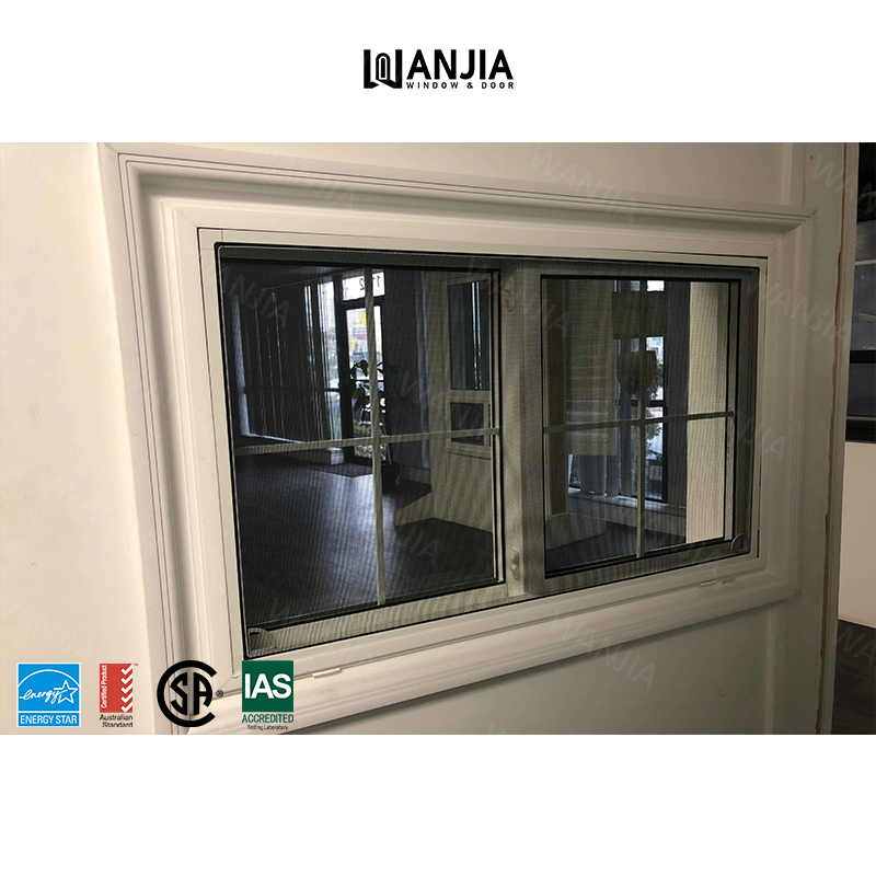 Residential Houses Modern Aluminum Interior Windows Narrow Frames Double Glazed Windows Soundproof Sliding Windows