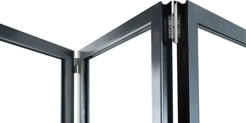 Premium Hurricane Resistant Aluminum Bi-Fold Windows for Balconies