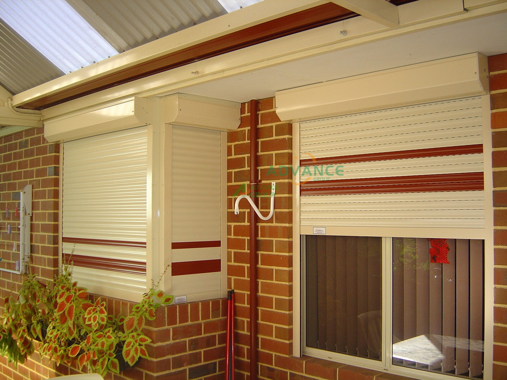 Aluminum roller shutter view 1