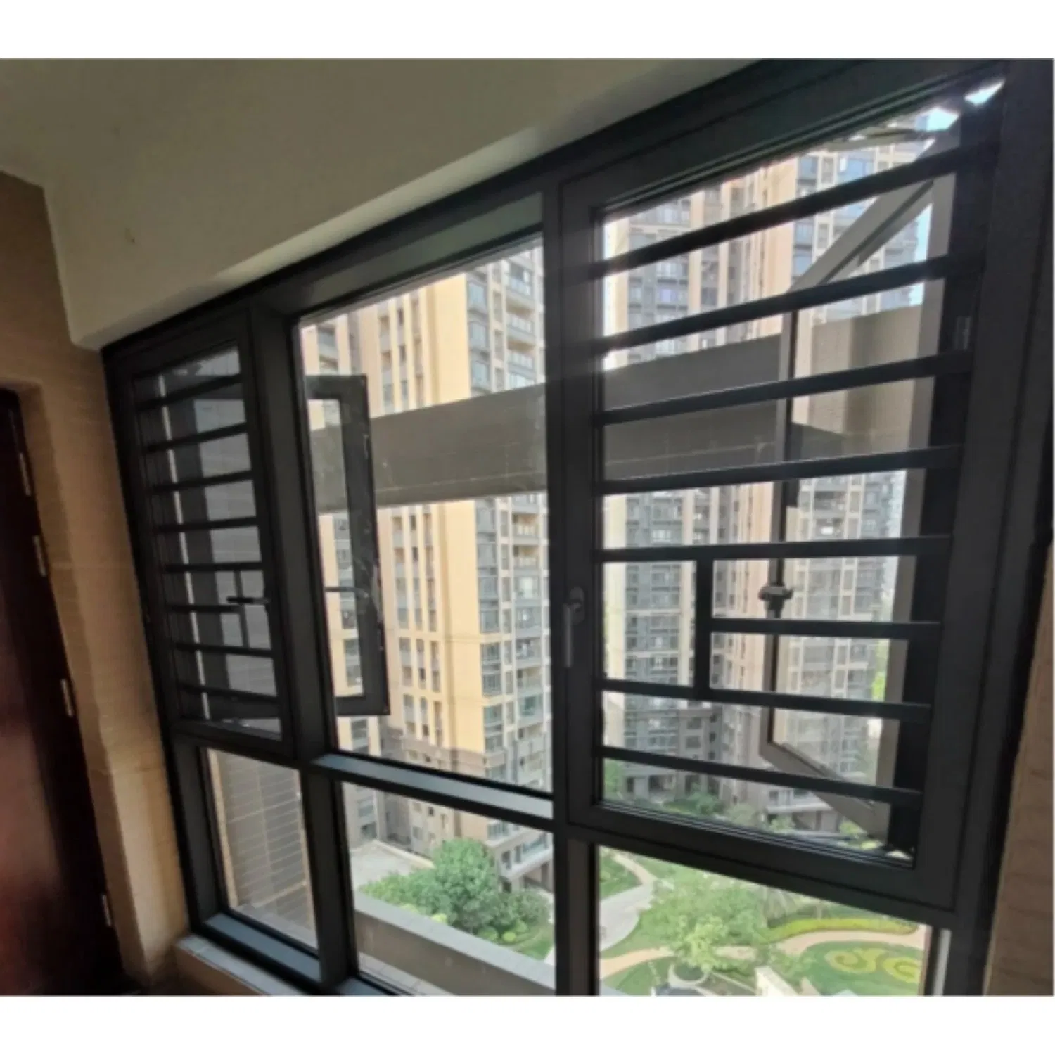 Popular High Performance Cost Effective Thermal Break Aluminum Casement Window for School Projects