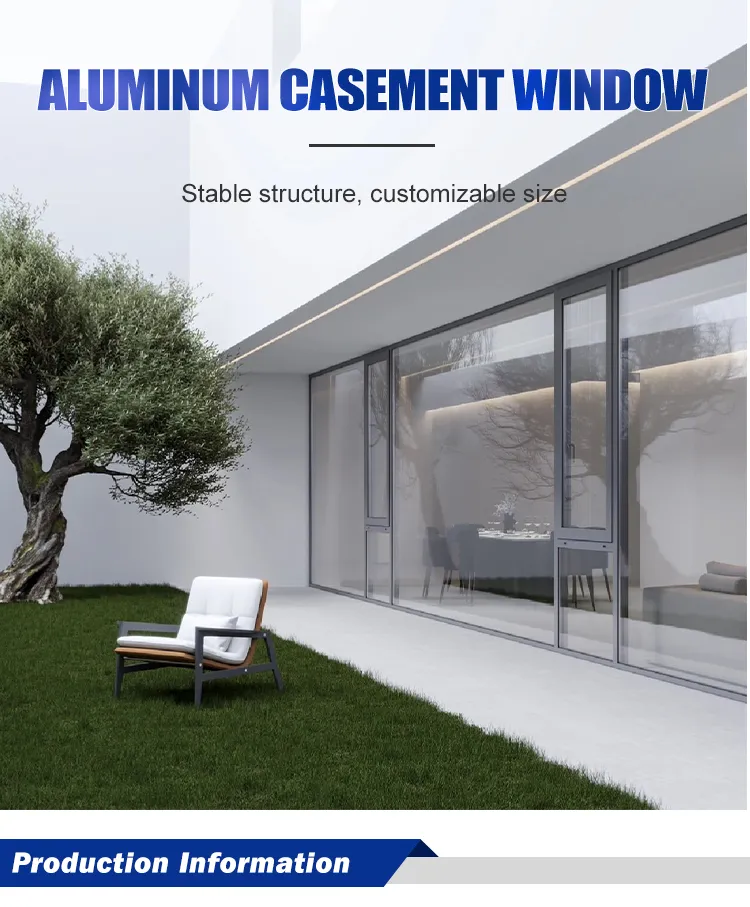 Customized Aluminum Casement Windows