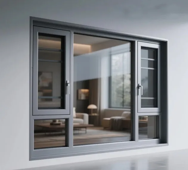 Energy-Efficient Aluminum Alloy Window for Modern Home Design