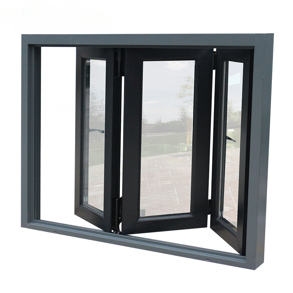 Double Glass Glazed Alloy Aluminium Sliding Window Sleek Premium Aluminum Casement Window Thermal Break Aluminum Window